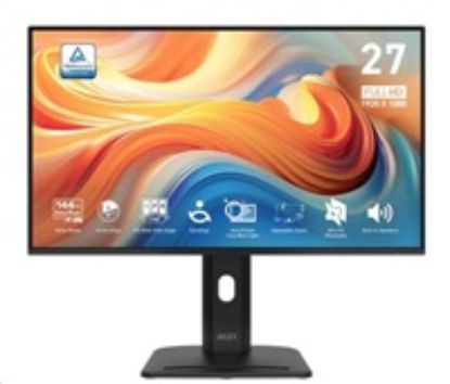 Obrázek MSI LCD PRO MP275PG E14, 27" 1920 x 1080, IPS, 100 Hz, 4 ms, VESA 100 x 100mm, N/ A, Black