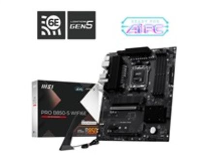 Obrázek MSI MB Sc AM5 PRO B850- S WIFI6E, AMD B850, 4xDDR5, WiFi, 1xHDMI, 1xDP