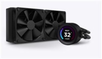 Obrázek NZXT vodní chladič Kraken 280 ELITE / 2 x 140mm fan / LCD disp. / 6 let / LGA1851 / AM5