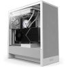 Obrázek NZXT skříň H5 Flow edition / 2 x 120 mm fan / USB 3.0 / USB- C 3.1 / průhledná bočnice / mesh panel / bílá