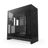 Obrázek NZXT skříň H9 Flow dvoukomorová ATX / 4 x 140mm fan / až 10xfan / perforovaný top / proskl. bočnice, front / černá