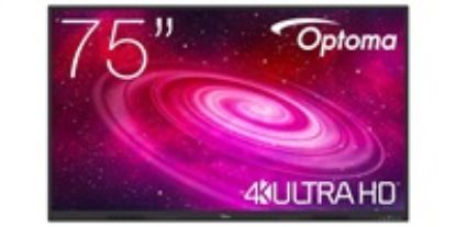 Obrázek Optoma 1751RK IFPD 75" - interaktivní dotykový, 4K UHD, multidotyk 40prstu, Android 14, 8 GB RAM / 64 GB ROM