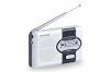 Obrázek Orava T- 103 přenosné kapesní rádio AM/ FM, výstup na sluchátka, teleskopická anténa, stříbrná