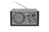 Obrázek Orava RR- 29 A rádio, 1 x 3, 5 W, AM / FM rádio, USB, AUX vstup, SD karta, hnědá / stříbrná