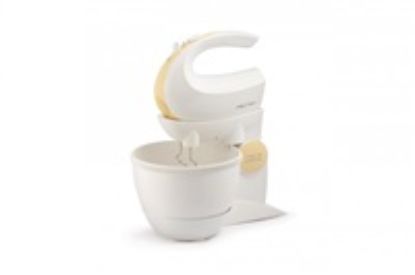 Obrázek Orava SL- 200 C ruční šlehač s nádobou, 300 W, 85 dB, 5 rychlostí, mísa 2.5 l, pulzní spínač, bílá