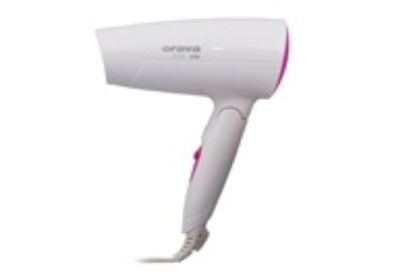 Obrázek Orava HD- 406 cestovní fén, 1200 W, sklopná rukojeť, 79 dB, bílá