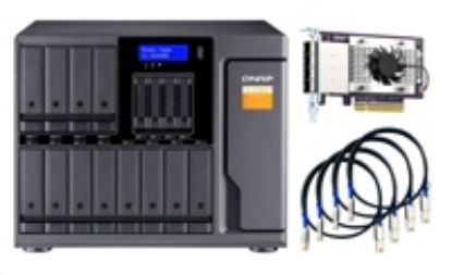 Obrázek QNAP TL- D1600S rozšiřující jednotka QNAP NAS s QXP- 1600eS (16xSATA, 4xSFF- 8088)