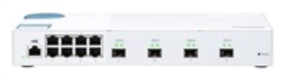 Obrázek QNAP switch QSW- M408S (8xGbE, 4xSFP+)