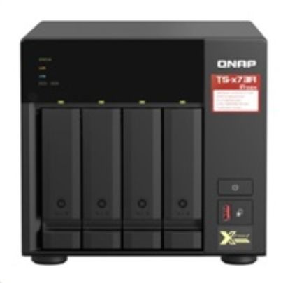 Obrázek QNAP TS- 473A- 8G (4C/ Ryzen V1500B/ 2, 2GHz/ 8 GBRAM/ 4xSATA/ 2xM.2/ 2 x 2, 5GbE/ 3xUSB3.2/ 2xPCIe)