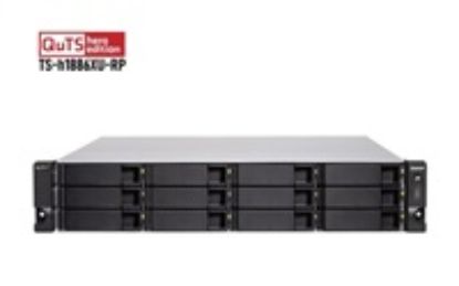 Obrázek QNAP TS- h1886XU- RP- R2- D1622- 32G (4C/ XeonD- 1622/ 3, 2GHz/ 32 GBRAM/ 18xSATA/ 4 x 2, 5GbE/ 2xSFP+/ 2xUSB…