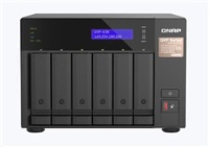 Obrázek QNAP QVP- 63B (4C/ i3/ 16 GBRAM/ 6xSATA/ 2xM.2/ 3xUSB3.2/ 1xHDMI/ 2 x 2, 5GbE/ 2xPCle)