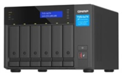 Obrázek QNAP TVS- h674- i3- 16G (4C/ i3- 12100/ 4, 3GHz/ 16 GBRAM/ 6xSATA/ 2 x 2, 5GbE/ 2xM.2/ 3xUSB3.2/ 1xHDMI/ 2xPCIe)
