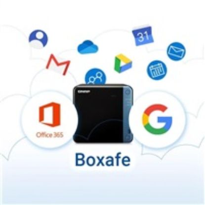 Obrázek QNAP LS- BOXAFE- GOOGLE- 100USER- 1Y elektronická licence Boxafe Google Workspace - 100 uživatelů, 1 rok