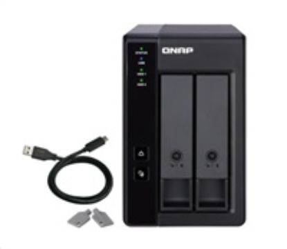 Obrázek QNAP TR- 002 rozšiřujicí jednotka (2xSATA, USB- C 3.2 Gen2)