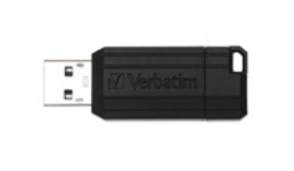 Obrázek VERBATIM Flash Disk 8 GB Store 'n' Go PinStripe, černá