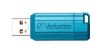 Obrázek VERBATIM Flash Disk 32 GB Store 'n' Go PinStripe, karibská modrá