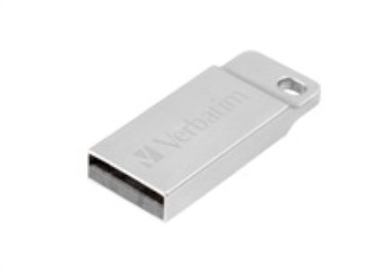 Obrázek VERBATIM Flash Disk 64 GB Metal Executive, USB 2.0, stříbrná