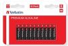 Obrázek VERBATIM Alkalická Baterie AA 10 Pack / LR6