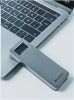 Obrázek VERBATIM externí SSD 512 GB, Executive Fingerprint Secure SSD, USB 3.2 Gen 1/ USB- C, (W: 356 MB/ s, R: 344 MB/ s), šedá