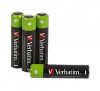 Obrázek VERBATIM Nabíjecí baterie AAA Premium 4- Pack 950mAh HR03