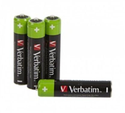Obrázek VERBATIM Nabíjecí baterie AAA Premium 4- Pack 950mAh HR03