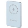 Obrázek VERBATIM Powerbanka Charge 'n' Go, Magnetická, 10000 mAh, USB- C, Modrá
