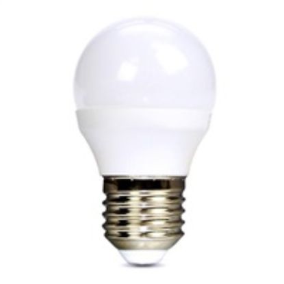 Obrázek Solight LED žárovka, miniglobe, 6 W, E27, 3000K, 510lm