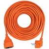 Obrázek Solight prodlužovací přívod - spojka, 1 zásuvka, 10m, 3 x 1mm2, oranžová
