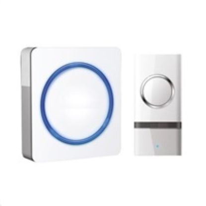 Obrázek Solight bezdrátový zvonek, do zásuvky, 120m, bílý