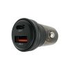Obrázek Solight nabíjecí adaptér do auta 30 W USB- C + A, černá