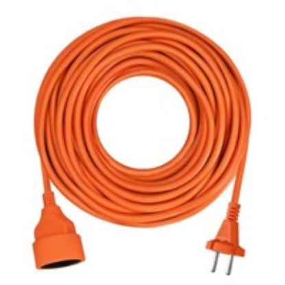 Obrázek Solight 1z pohyblivý přívod - spojka, 10m, 2 x 1, 5mm2, oranžová