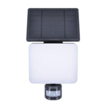 Obrázek Solight LED solární osvětlení se senzorem, 11 W, 1200lm, 3 CCT, Li- Ion, černá
