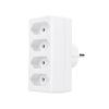 Obrázek Solight rozbočka, 4x 2, 5A, bílá