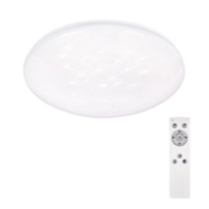 Obrázek Solight LED stropní světlo Star, kulaté, 24 W, 2400lm, dálkové ovládání, 37cm