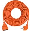 Obrázek Solight prodlužovací přívod - spojka, 1 zásuvka, 30 m, 3 x 1, 5mm2, oranžová