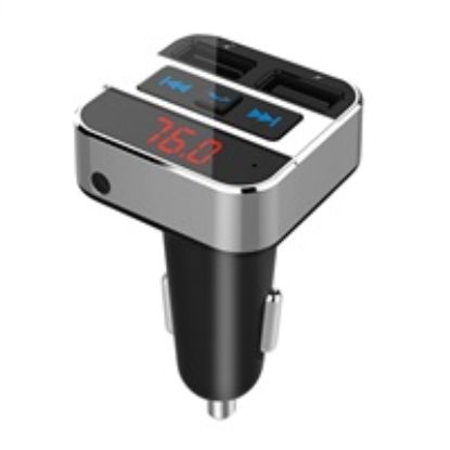 Obrázek Solight FM transmitter s bluetooth připojením do auta, 2x USB + handsfree