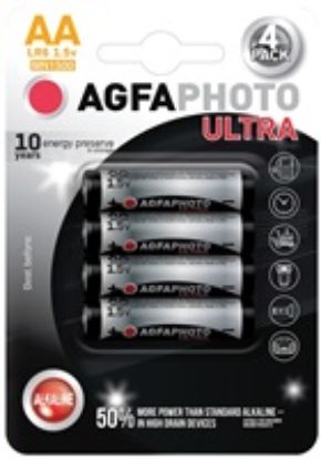 Obrázek AgfaPhoto Ultra alkalická baterie LR06/ AA, 4ks