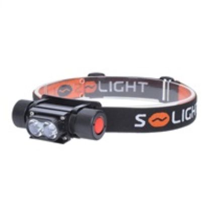 Obrázek Solight LED čelová nabíjecí svítilna, 650lm, Li- Ion
