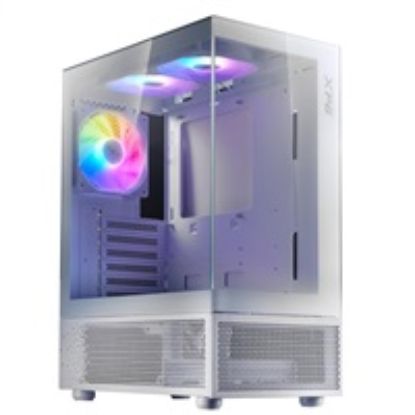 Obrázek ADATA XPG case INVADER X MINI Mid- Tower, bez zdroje, 5x 120mm Fan, Bílá