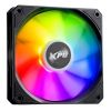 Obrázek ADATA XPG Ventilátor VENTO R, Převrácený, 120mm, ARGB, PWM, černá