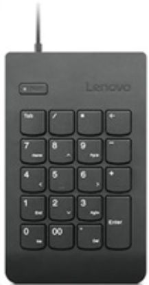 Obrázek LENOVO klávesnice drátová USB Numeric Keypad Gen II, černá