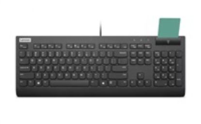 Obrázek LENOVO klávesnice drátová Smartcard Keyboard II CZ/ SK - USB, černá