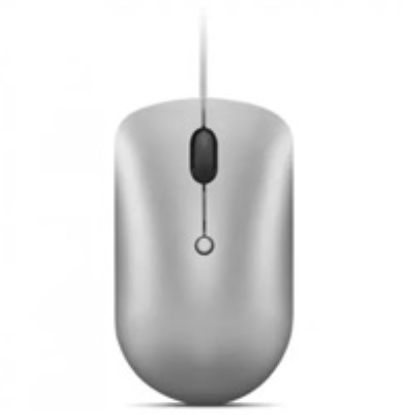 Obrázek LENOVO 540 USB- C Wired Cmpct Mouse (Silver ) - myš