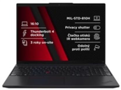 Obrázek LENOVO NTB ThinkPad L16 AMD G2 - Ryzen5 PRO 215, 16" WUXGA, 16 GB, 512SSD, 5MP+IRcam, W11P