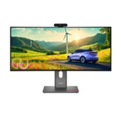 Obrázek LENOVO LCD P34 WD- 40+MC60 - 34'' ECO- IPS, 21: 9, 3440 x 1440, 120 Hz, 350cd, 2000: 1, 4 ms, repro, 2xHDMI, DP, DC…