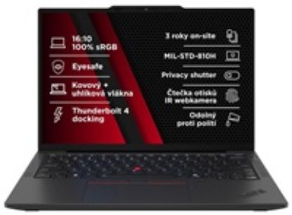 Obrázek LENOVO NTB ThinkPad X13 G6 - Ultra7 255U, 13.3" WUXGA, 32 GB, 1 TBSSD, 5MP+IRcam, W11P