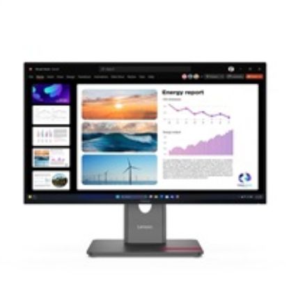 Obrázek LENOVO LCD P24Q- 40 - 23.8", IPS, 16: 9, 2560 x 1440, 120 Hz, 300cd/ m2, 1500: 1, 4 ms(GtG), HDMI, DP, DP out, DC, USB…
