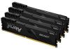 Obrázek KINGSTON DIMM DDR4 64 GB (Kit of 4) 3200MT/ s CL16 FURY Beast Černá
