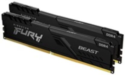 Obrázek KINGSTON DIMM DDR4 64 GB (Kit of 2) 3200MT/ s CL16 FURY Beast Černá