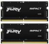 Obrázek KINGSTON SODIMM DDR5 64 GB (Kit of 2) 5600MT/ s CL40 FURY Impact PnP
